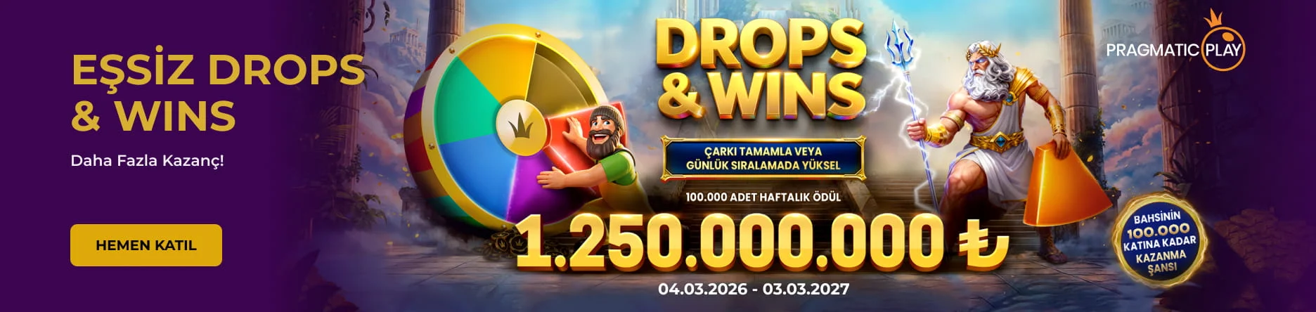 Parabet Drops Wins